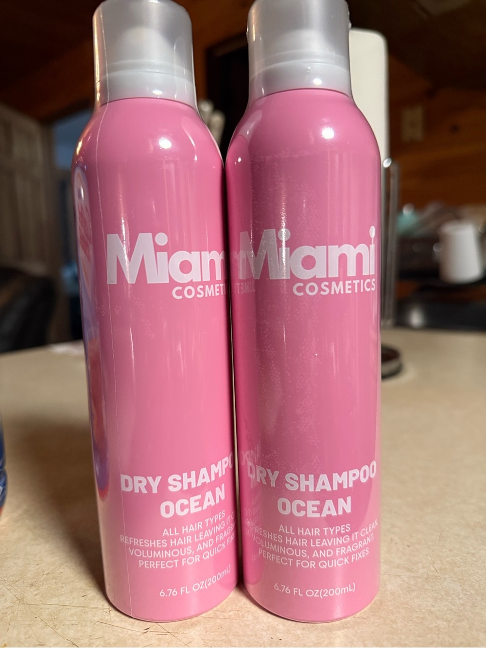 Dry Shampoo Ocean — Pink